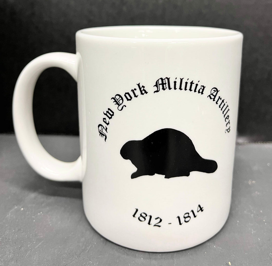 Linyi Vintage Coffee Mug 2000 New York Military Artillery Plattsburgh Old Barracks Souvenir