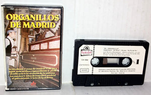 Organillos de Madrid Vintage Cassette Tape Fusion Records CA-1042 1978 Dial Discos Spain Import