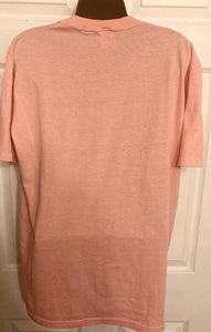 Vintage Rare Holly Hill Orange Juice T-Shirt Davenport Florida Jerzees Made in USA Size XL 46 Dark Pink Single Stitch Seams