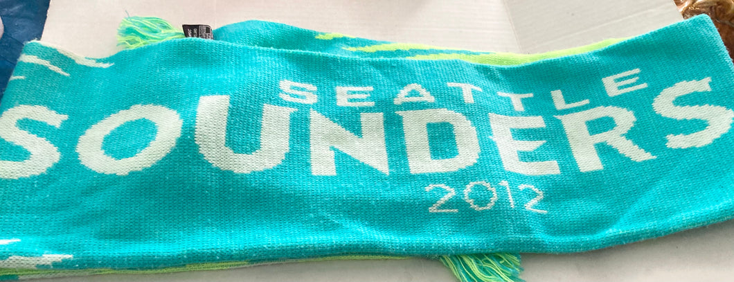 Seattle Sounders Soccer 2012 Junior Alliance Scarf Ruffneck Scarves England