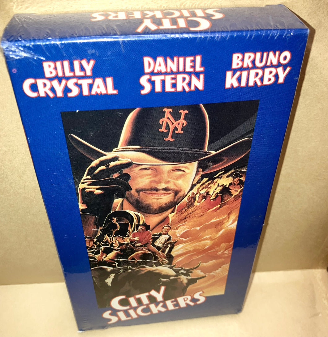 City Slickers VHS Movie Tape NWOT New 1993 New Line Home Video 29157-1 Comedy Billy Crystal