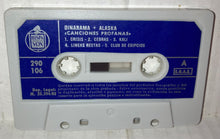 Load image into Gallery viewer, Dinarama Alaska Canciones Profanis Cassette Tape Vintage 1983 Hispa Vox Spain Import 290 106
