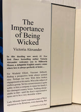 Load image into Gallery viewer, Victoria Alexander The Importance of Being Wicked Romance Book Hardcover 2013 First Edition Zebra
