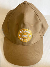 Load image into Gallery viewer, NEA Golden Eagles Hat Ballcap Tan Adults One Size Embroidery Patches

