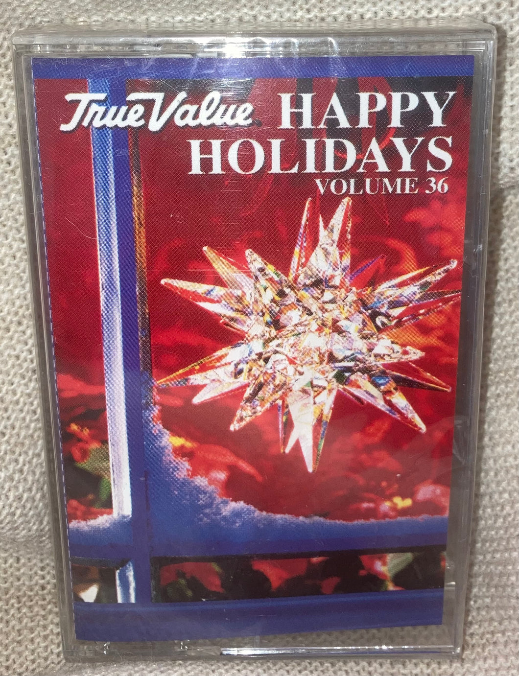 Happy Holidays Volume 36 Cassette Tape True Value Hardware Christmas Vintage 2001