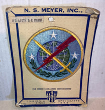 Load image into Gallery viewer, Vintage IEA 410th AE Maintenance Cloth Sew on Patch NWOT New 1963 N.S. Meyer
