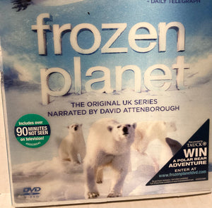 Frozen Planet UK BBC Complete TV Series DVD NWOT New 2012 3 Disc Set