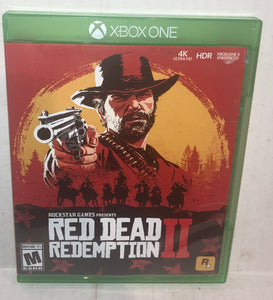 XBox One Red Dead Redemption II 2018 No Booklet M Mature