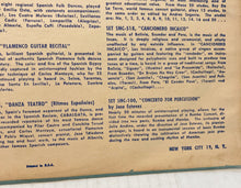 Load image into Gallery viewer, Federico Garcia Lorca Recilado per Jose Jorda Vintage Vinyl Album 1950s 10 Inch Record SMC 531 Spanish Poetry
