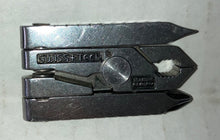 Load image into Gallery viewer, Swiss Tech 3 in 1 Small Utility Tool Pliers 2 Screwdrivers Silver Tone Metal
