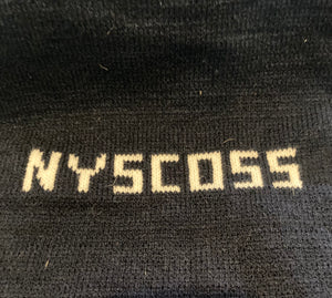 NYSCOSS NYS Council of School Superintendents Blue Scarf Unisex Acrylic