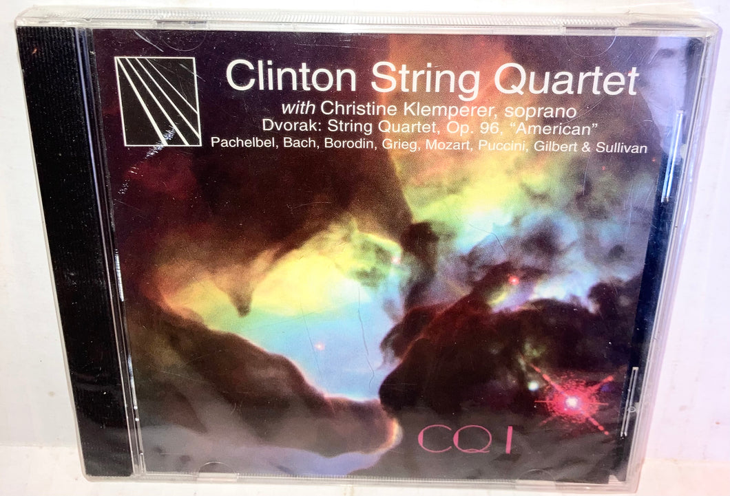 Clinton String Quartet CD Christie Klemperer Soprano NWOT New Vintage 1998 CQ1