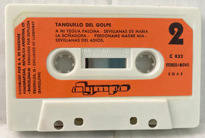 Juan Palacios Sevillanas Del Susto Tanguillo Del Golpe Cassette Tape Vintage 1981 Olympia C-832 Spain Import
