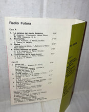 Load image into Gallery viewer, Radio Futura Cassette Tape Vintage 1984 Hispa Vox 250 086 Spain Import
